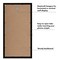 Americanflat 11x22 Newspaper Frame - Set of 2 - Newspaper Display Frame for Showcasing Articles - Polished Plexiglass Cover - Hanging Hardware - Black